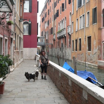 In Venedig mit den Spitzen von der Rosteige 09
