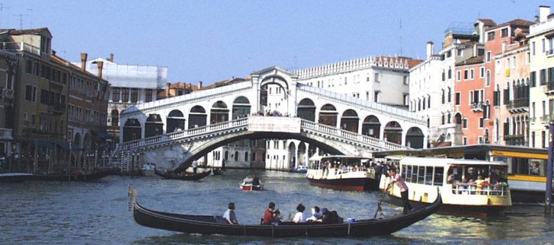 In Venedig mit den Spitzen von der Rosteige 11